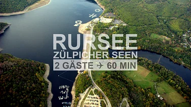 Rursee, Zülpich & Burg Nideggen (60 Min./ab 2 P.)