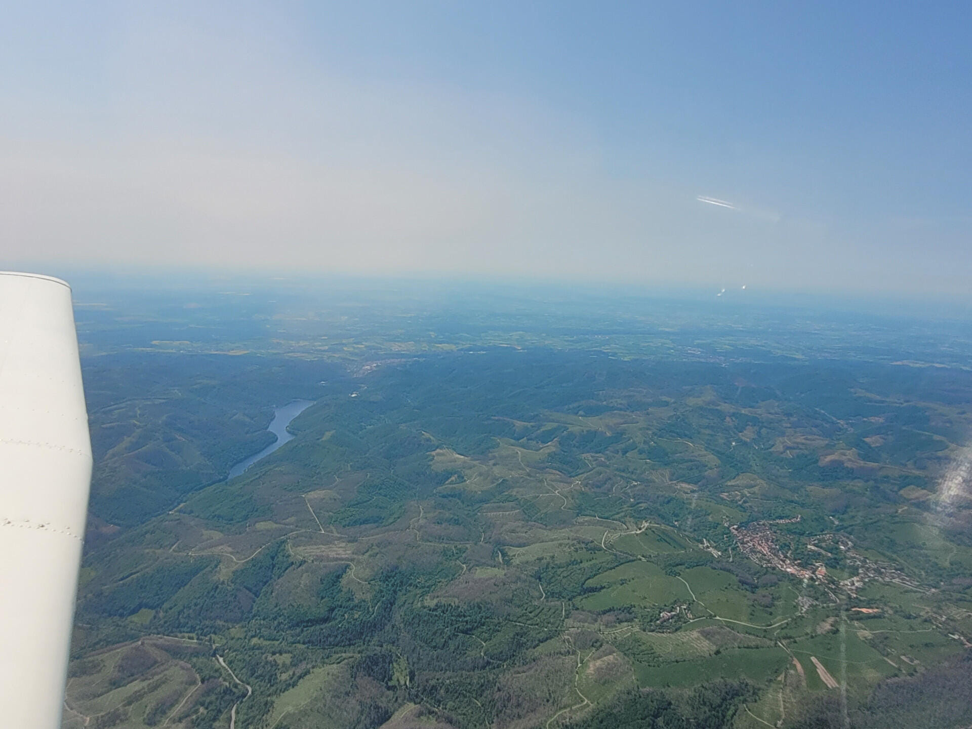 Blick in Richtung Bad Sachsa