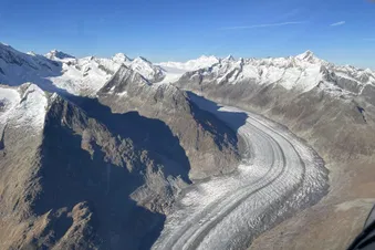 03. Alpen Rundflug Matterhorn Aletsch Jungfrau