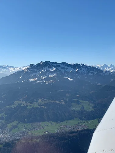 04b -(Vor)alpenflug (Rigi/Pilatus, Jungfrau) & Mittelgebirge