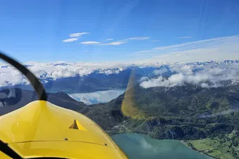 Vier Seen und Berge
