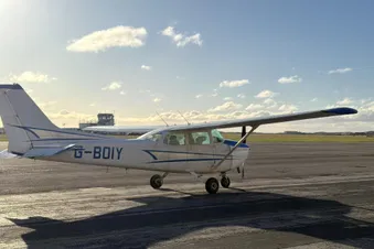 The aircraft, G-BOIY