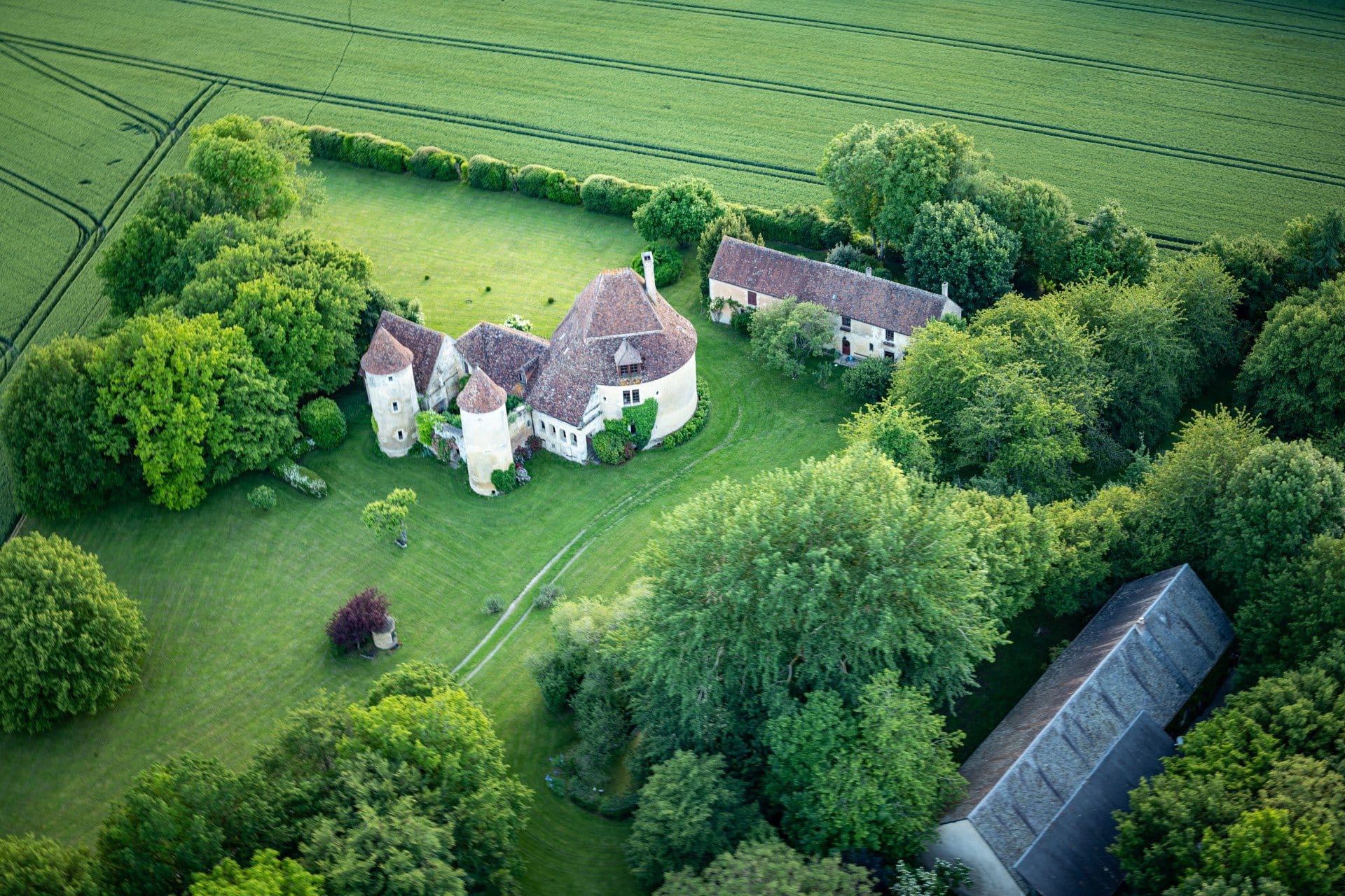 Survol du Perche et déjeuner à la brasserie du perche