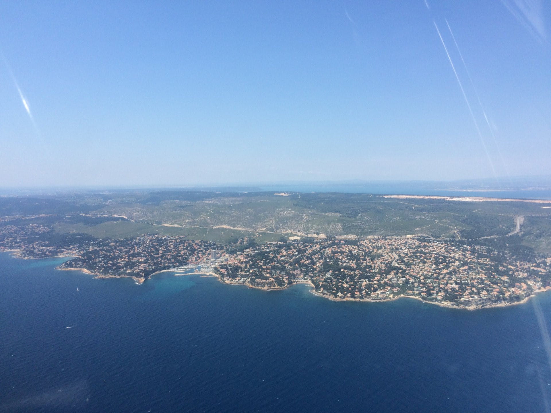 La Camargue vue du ciel