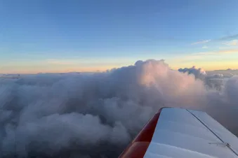 Rundflug im günstigen 2-Sitzer über Münster und Umgebung