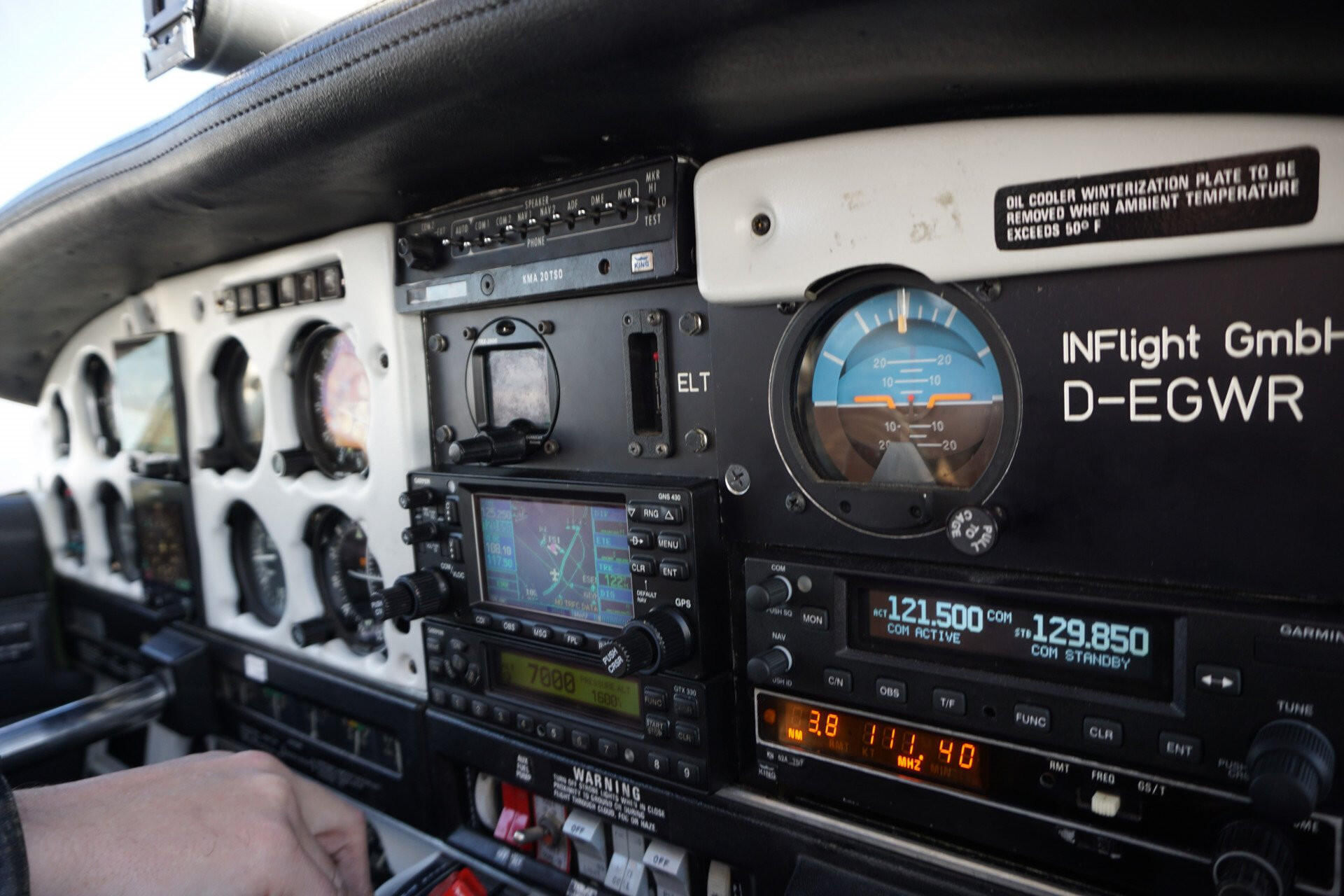 Rundflug von Manching zum Chiemsee