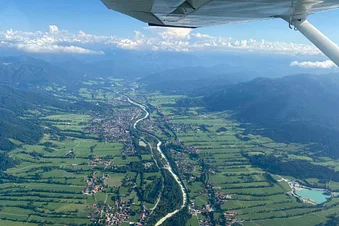 Die Bayerischen Seen von oben