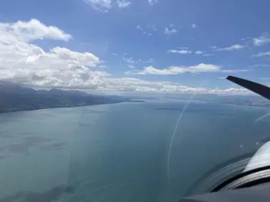 Vol au dessus du Lac Léman