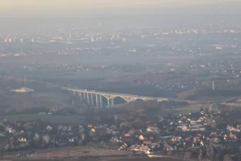 Autobahnbrücke über Lockwitztal