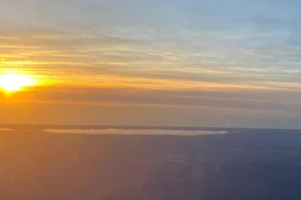 Survol du littoral : Andernos Royan aller-retour