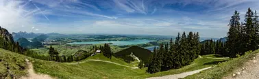 Rundflug ins Alllgäu / Schloss Neuschwanstein