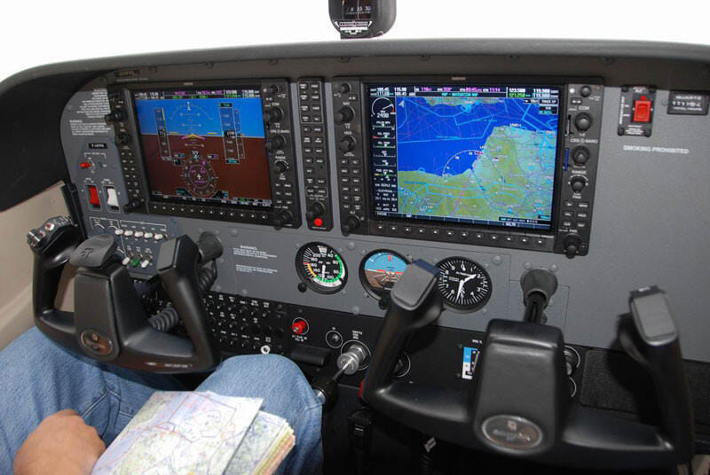 vue du cockpit