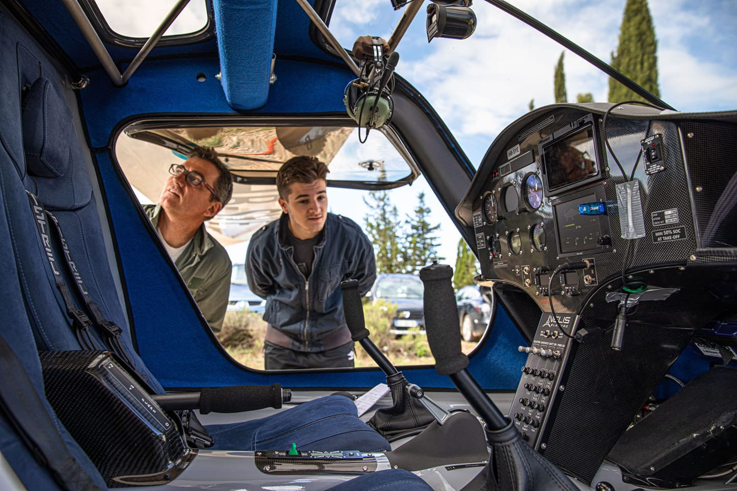Vol d'initiation en avion 100% éléctrique