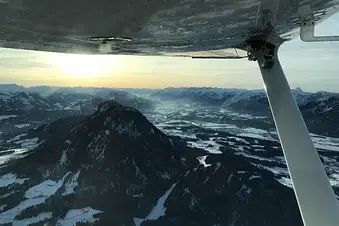 Flug für Gerd - Bayrische Seen und Alpen