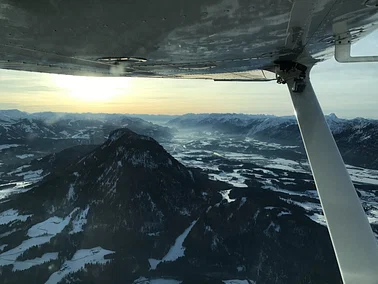 Flug für Gerd - Bayrische Seen und Alpen