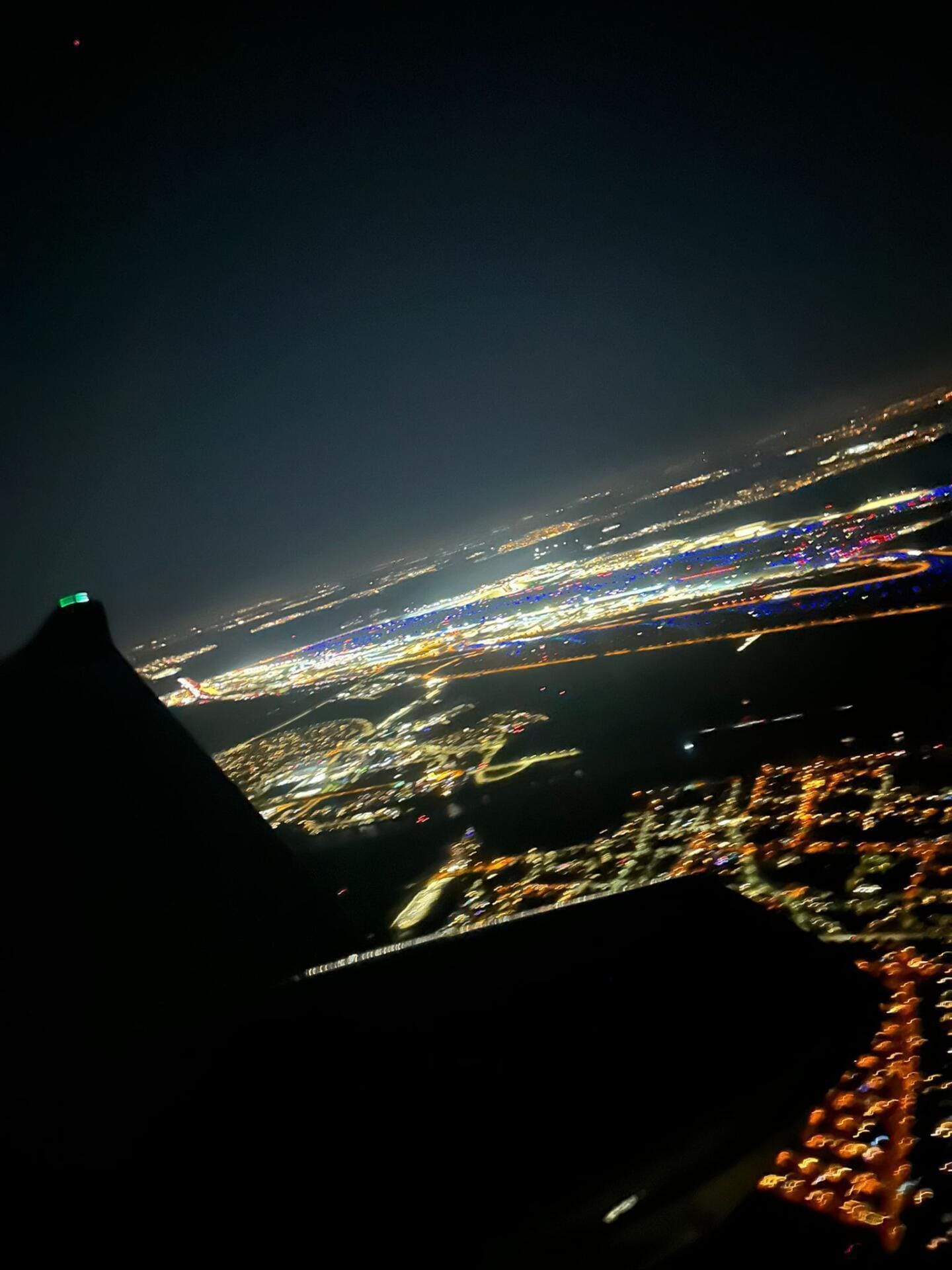 Über und am Internationalen Frankfurter Flughafen vorbei