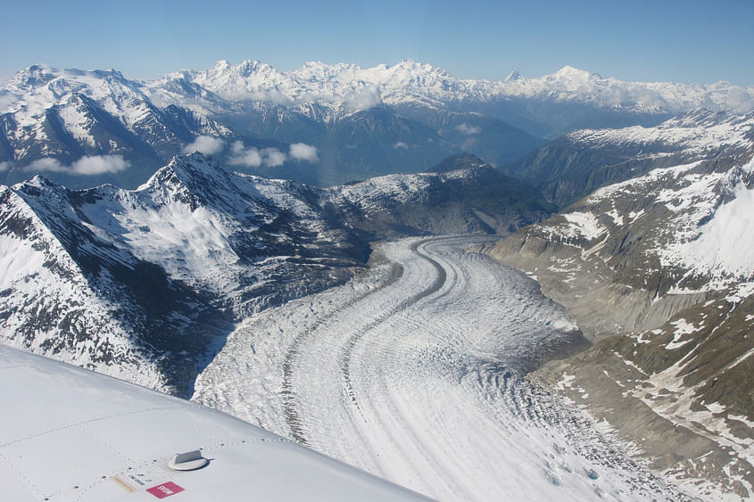 Berner Alpen, Wallis und Aletschgletscher