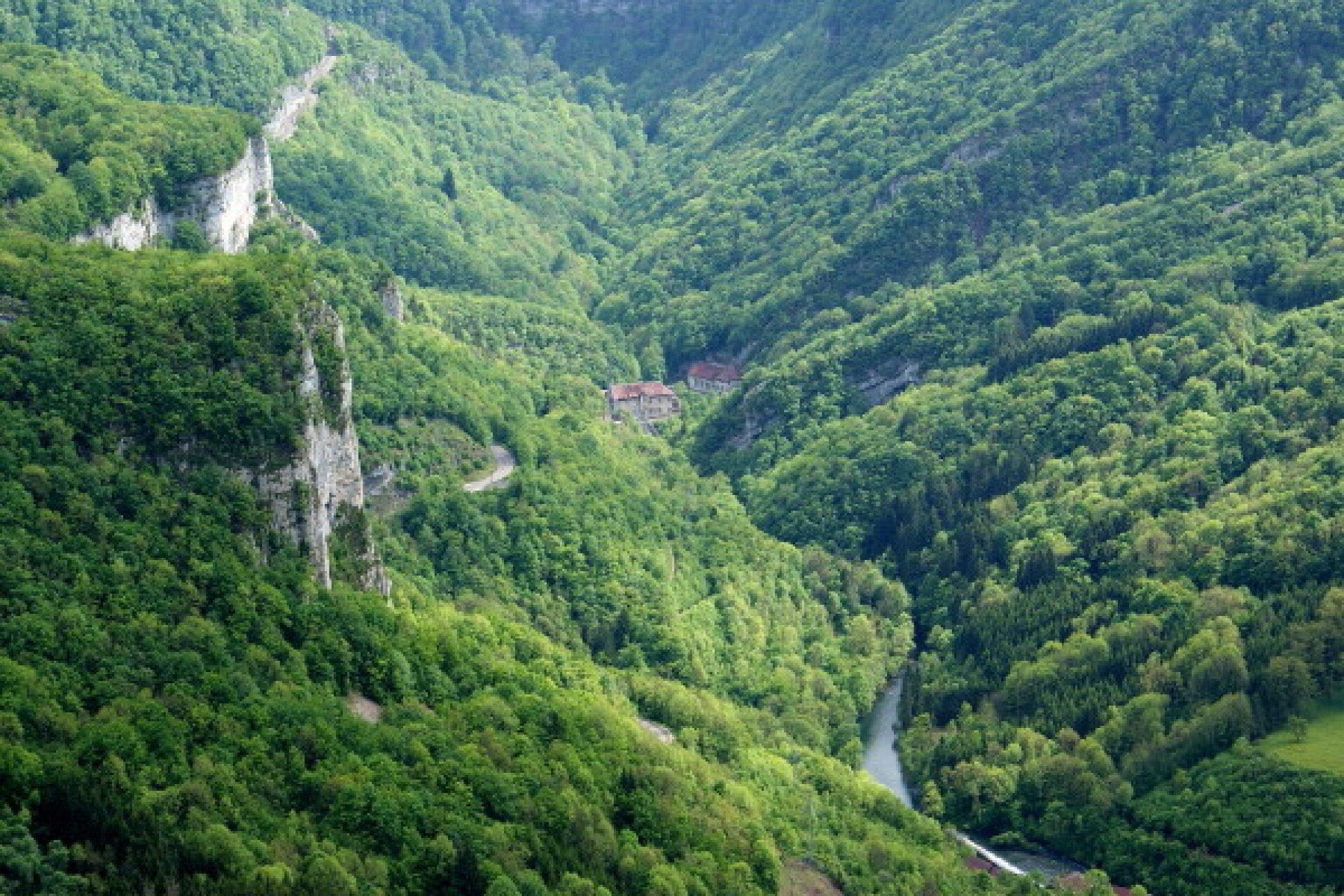 Un circuit aérien inoubliable au Saut du Doubs