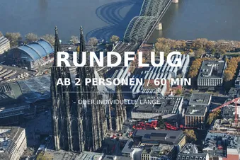 Individueller Rundflug – 60 Min./ab 2 Personen