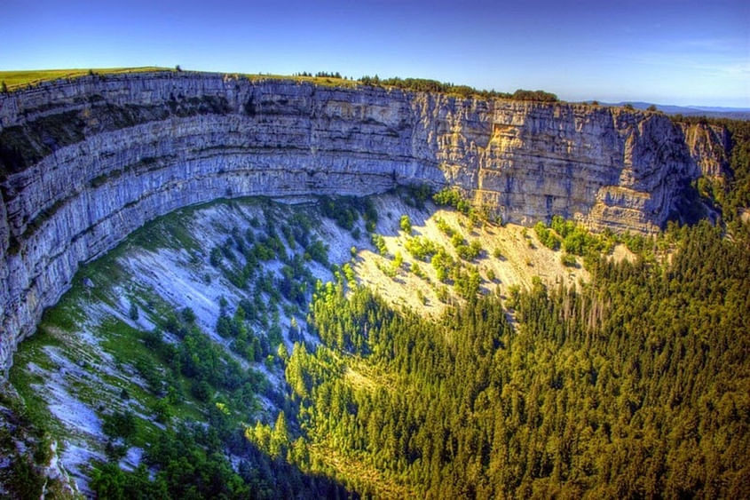 Rundflug Creux du Van ab Bern-Belpmoos