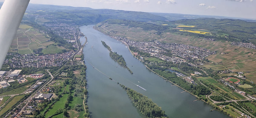 Rüdesheim und die schönsten burgen am Rhein