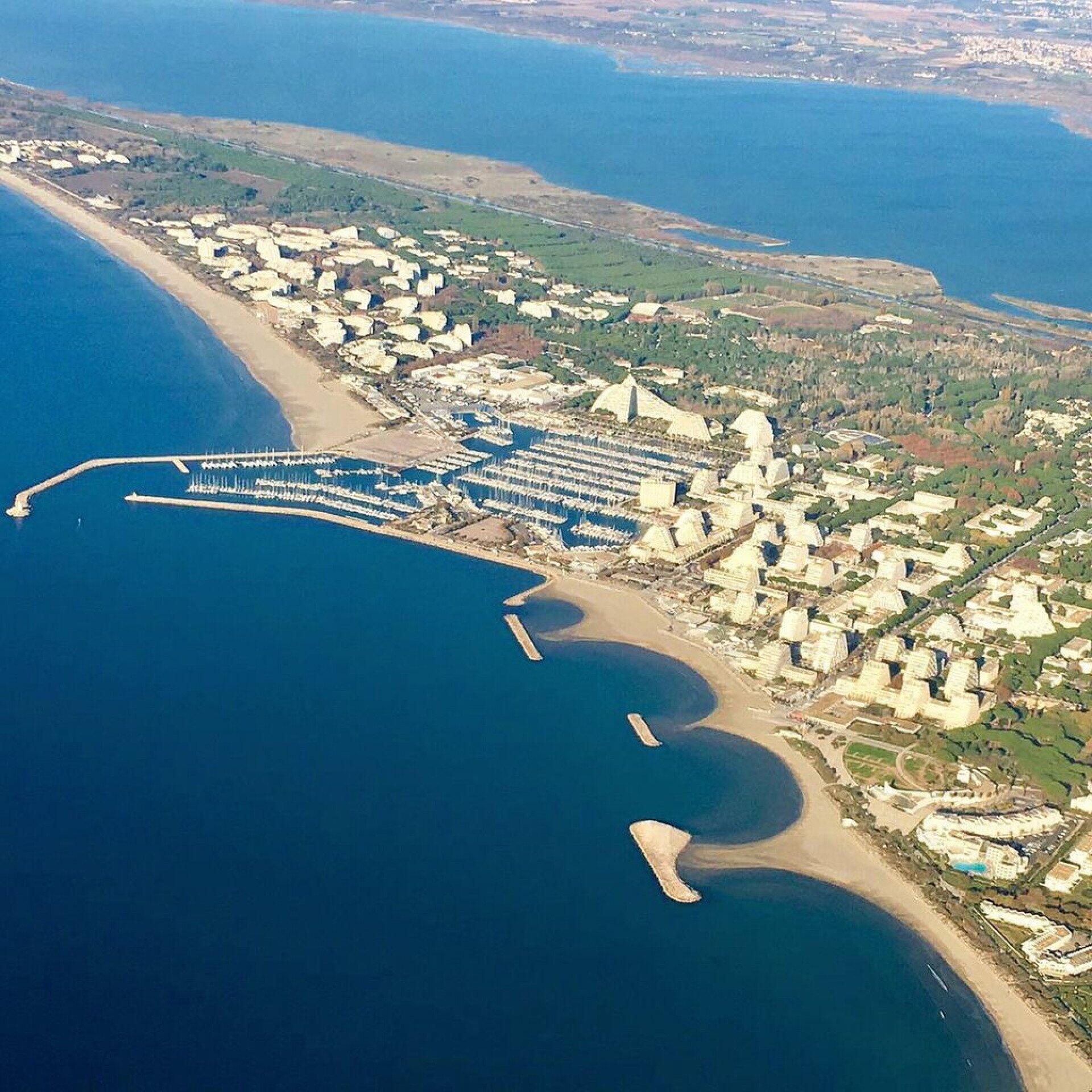 Vol Littoral Camargue - Espiguette - Grau du Roi (hélico)