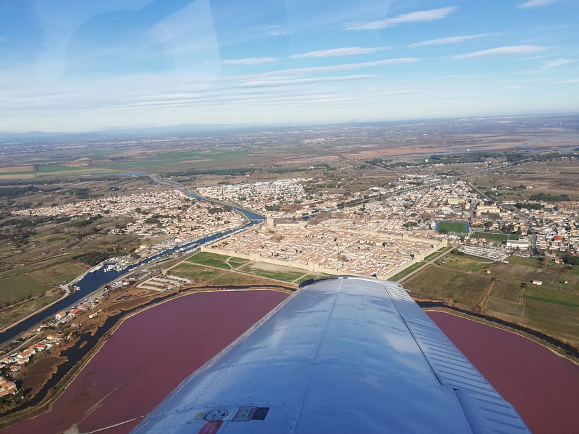 Balade aérienne de Sète à l'Espiguette