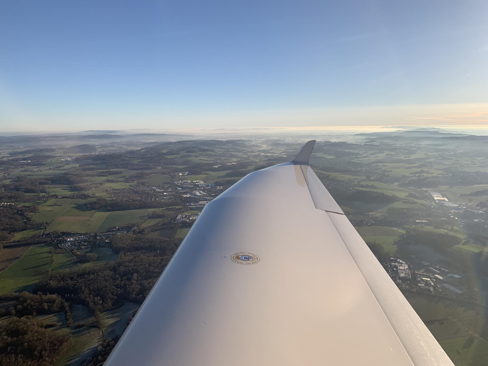 Rundflug im günstigen 2-Sitzer über Münster und Umgebung