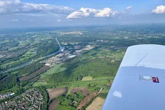Rundflug Ruhrgebiet, Fußballstadion, Münsterland