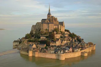 Bréhat - Côte d'Emeraude - Mont Saint Michel en avion