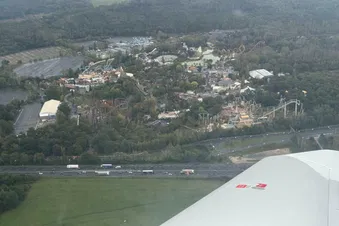 Vue du Parc Astérix