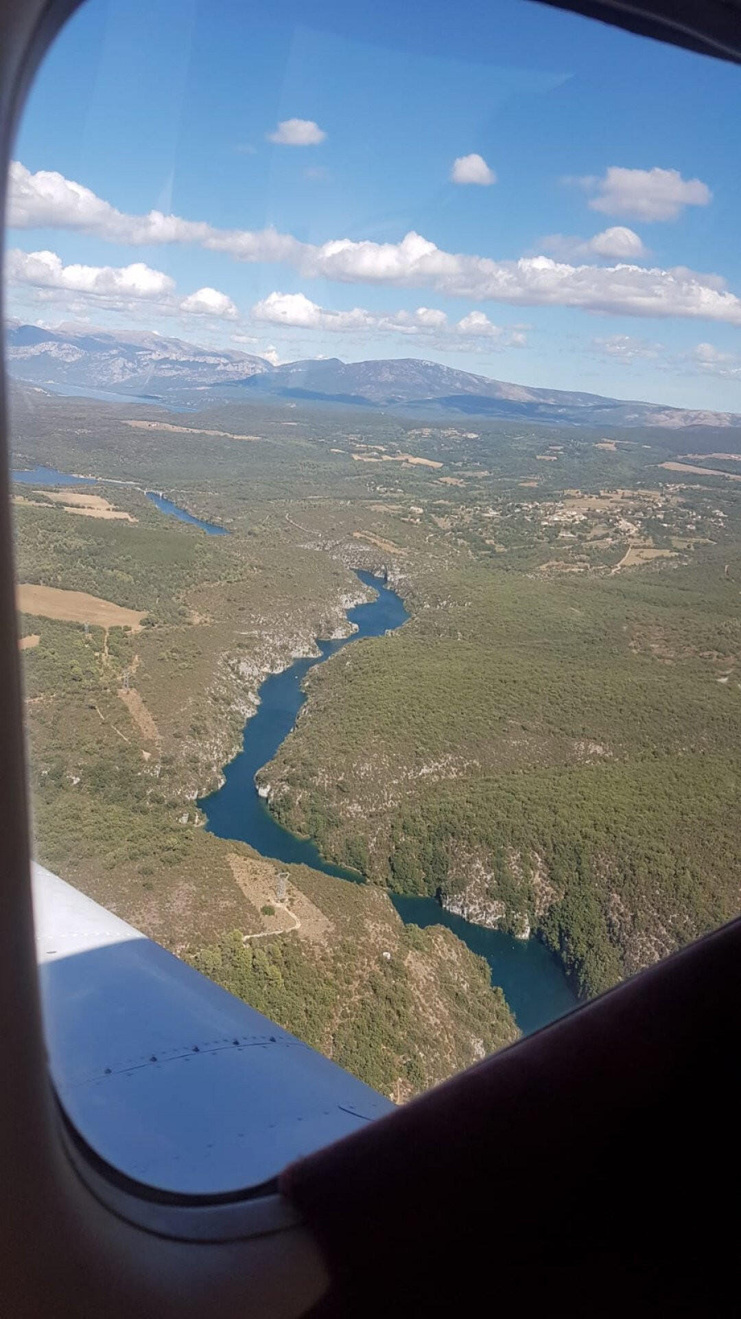 Les Gorges du Verdon vues du ciel