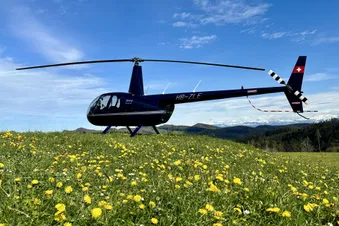 Rundflug mit Zwischenhalt im Bergrestaurant