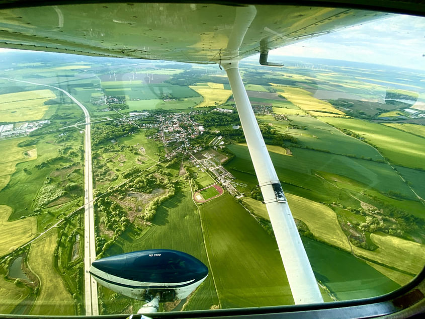 Ausflug zum Flugplatz Eisenhüttenstadt mit Kaffee und Kuchen