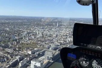 Hubschrauber Inseltransfer - Sylt -> Hamburg