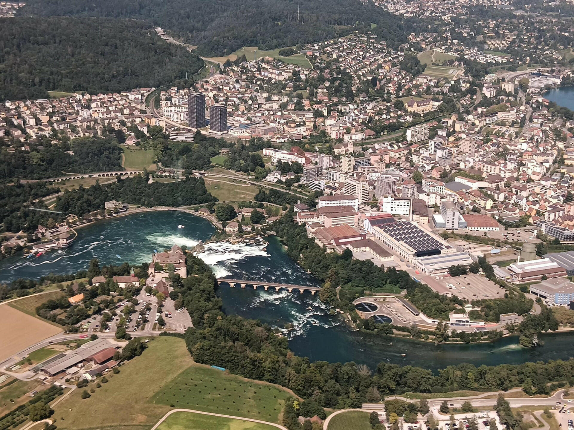 Rheinfall bei Schaffhausen (CH)