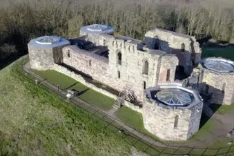 Staffordshire Houses, Castle & Wolves Football Ground