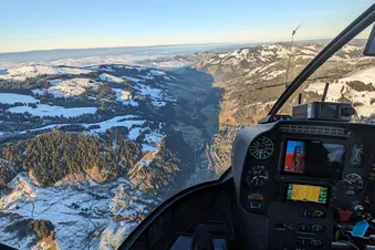 30 min Rundflug im R44, Du bestimmst die Route