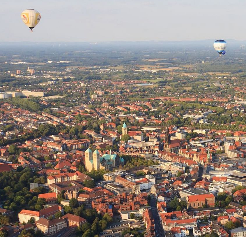 Münsterland-Osnabrück-Rundflug (für 1 - 3 Gäste)