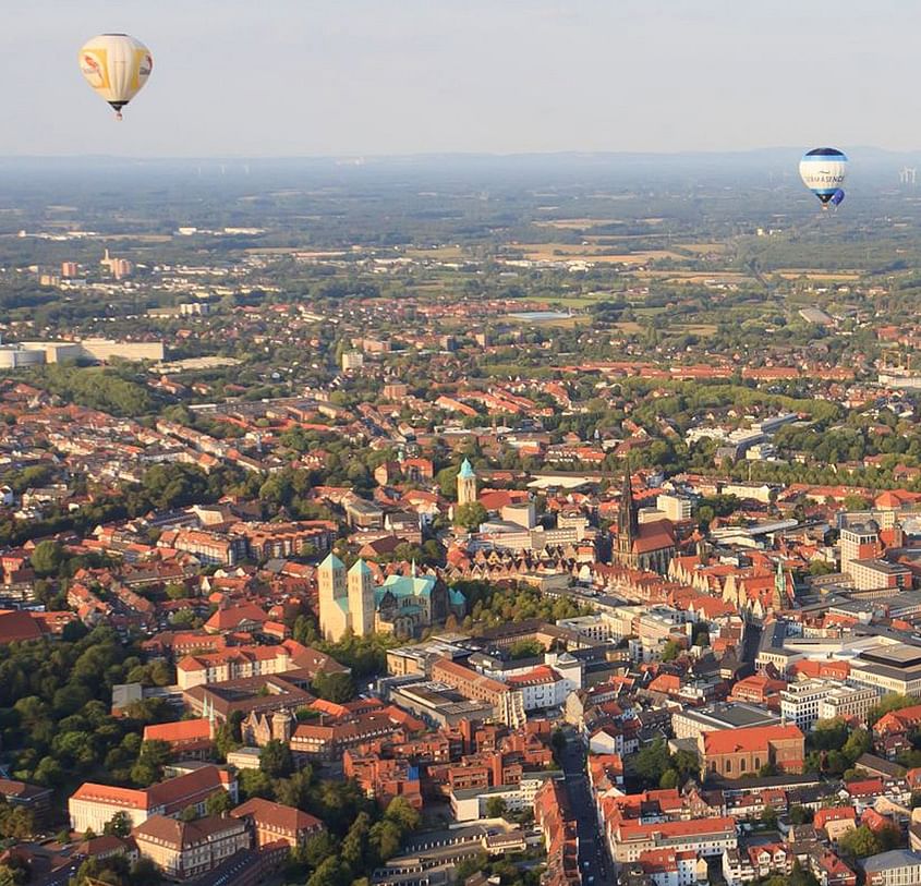 Münsterland-Osnabrück-Rundflug  (für 1 - 3 Gäste)