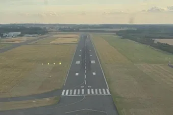 Landung in Paderborn