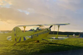 Pitts S2A aerobatics flight 20 mins plus brief, near London.