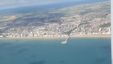 View Brighton from the air