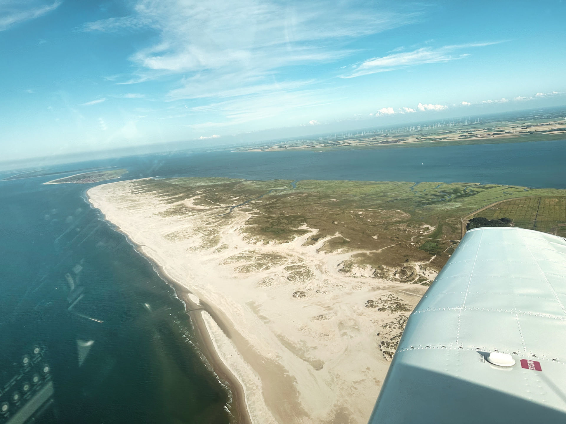 Magisches Wattenmeer Rundflug über die Ostfriesischen Inseln