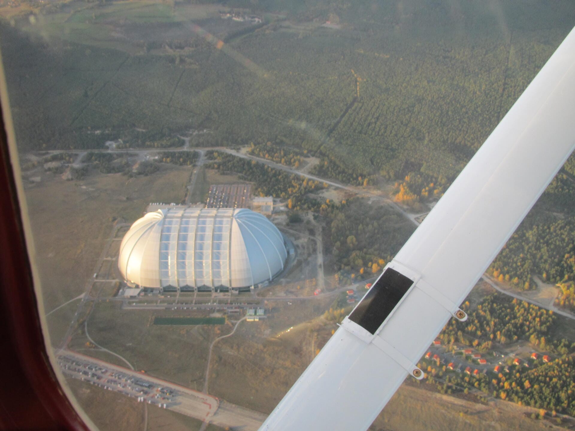 Im Himmel über Brandenburg (Cessna 172)