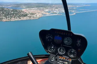 La Camargue vue du ciel