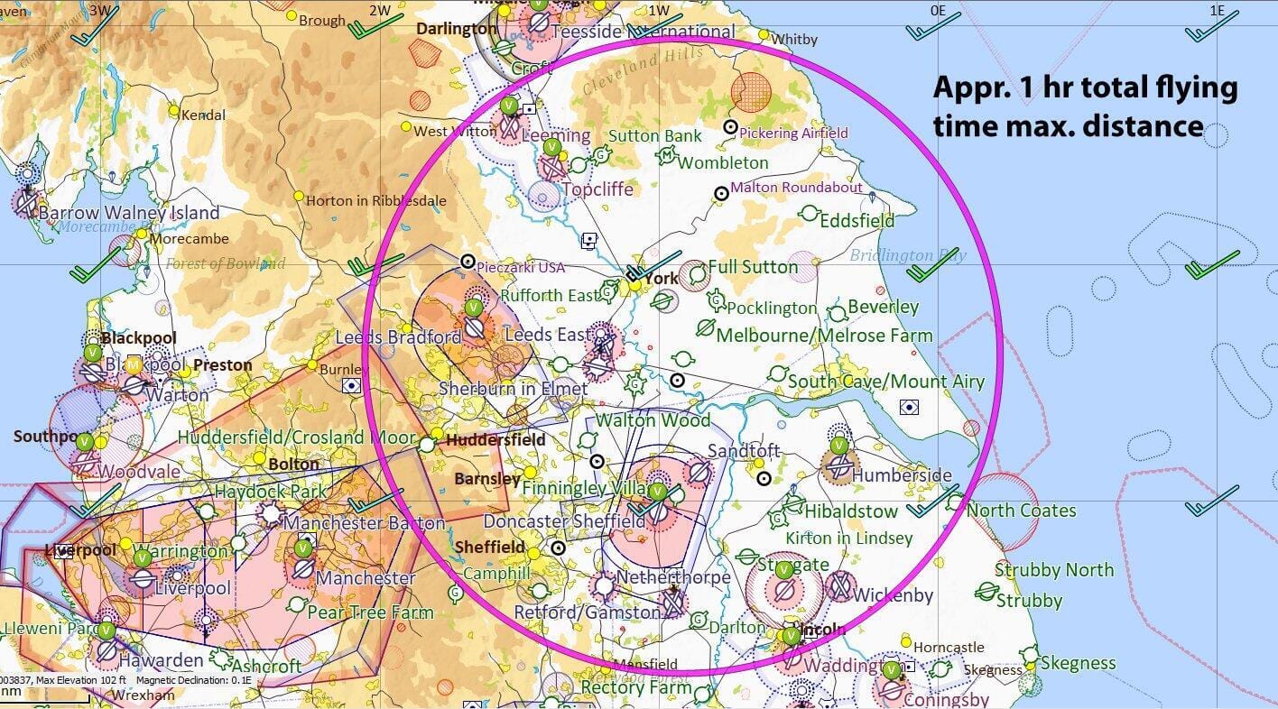 Sightseeing flight: freedom in the air from Sherburn