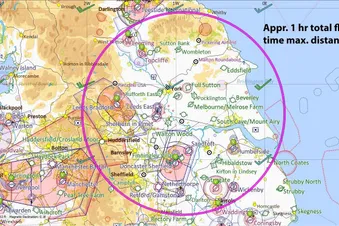 Sightseeing flight: freedom in the air from Sherburn