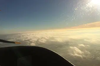 Flight over York & Humber Bridge