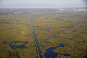 Tour de la presqu'île de Guérande en avion